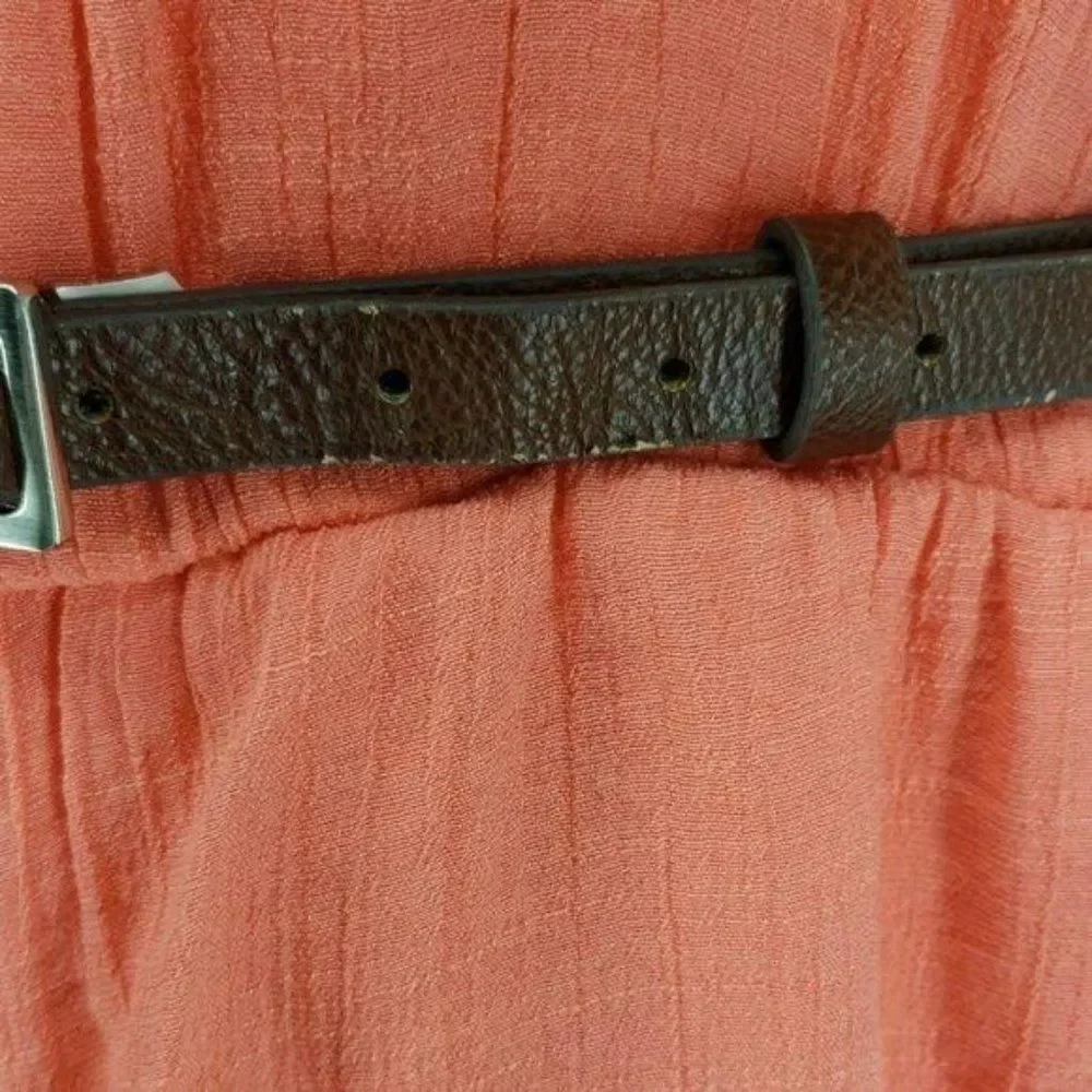 The‎ limited adjustable medium small brown belt